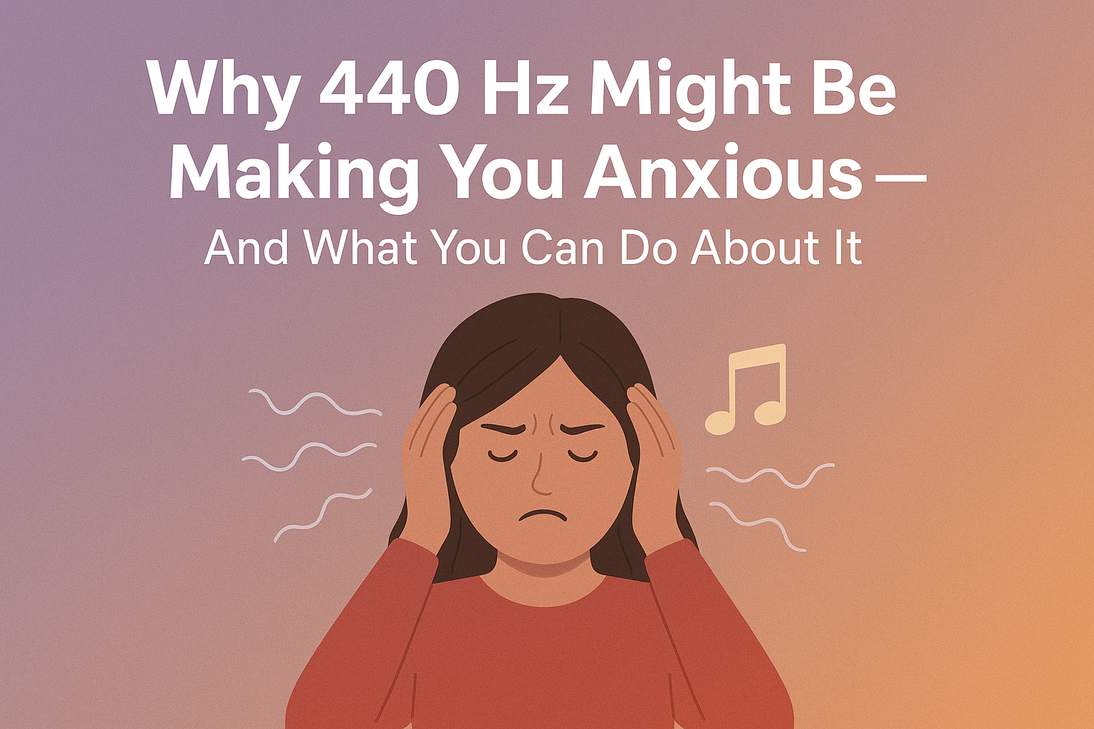 Why 440 Hz Might Be Making You Anxious — And What You Can Do About It